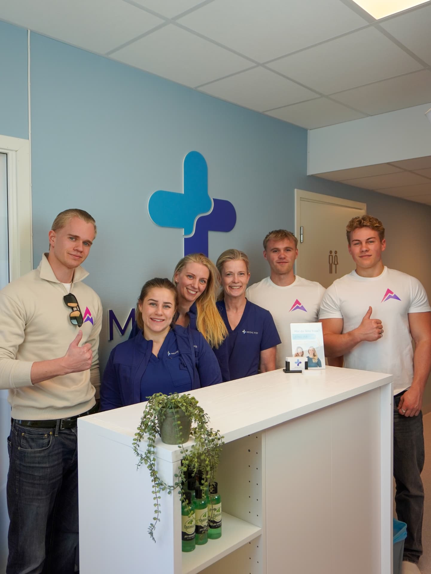 KlinikkFlow-teamet hos Medic Fot