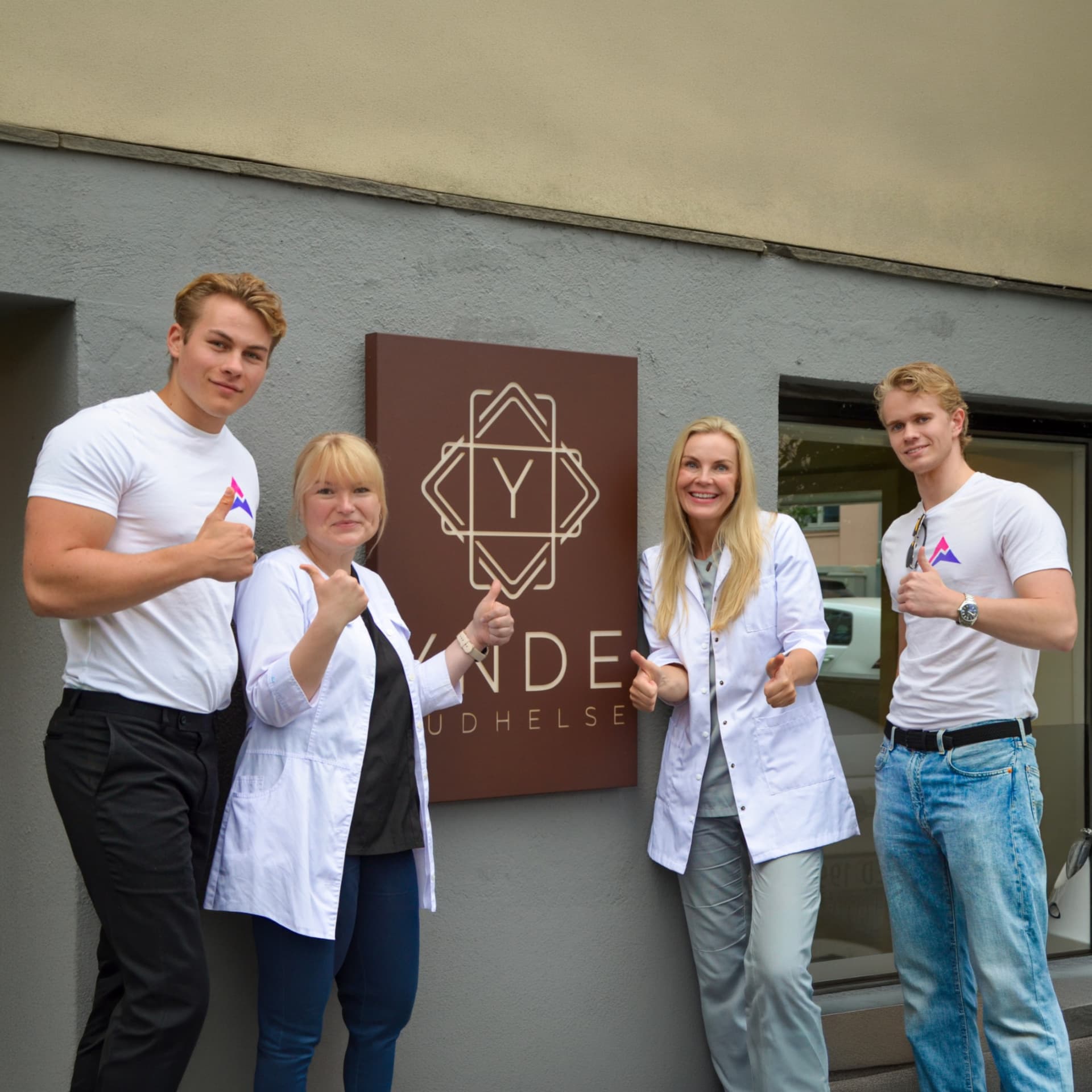 KlinikkFlow-teamet hos Ynde Hudhelse